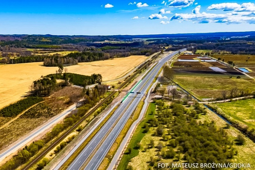 S6 Bożepole-Leśnice otwarte. Trasa Kaszubska dłuższa o 22 km
