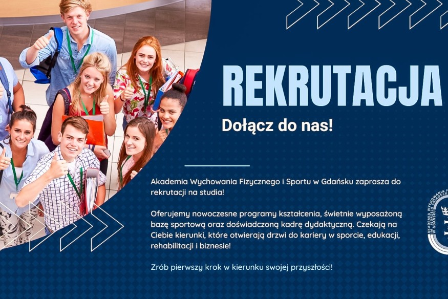 AWFiS w Gdańsku ruszyła z rekrutacją. Zmiany na jednym z kierunków