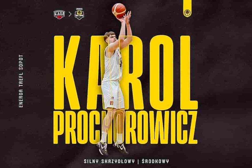 Karol Prochorowicz nowym koszykarzem Energii Trefla Sopot