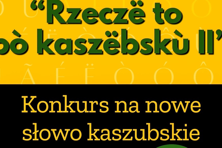 Konkurs „Rzeczë to pò kaszëbskù” przedłużony. Stwórz nowe słowo