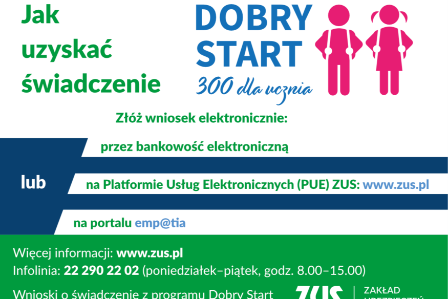 Program Dobry Start: Ruszył nabór wniosków o 300 plus