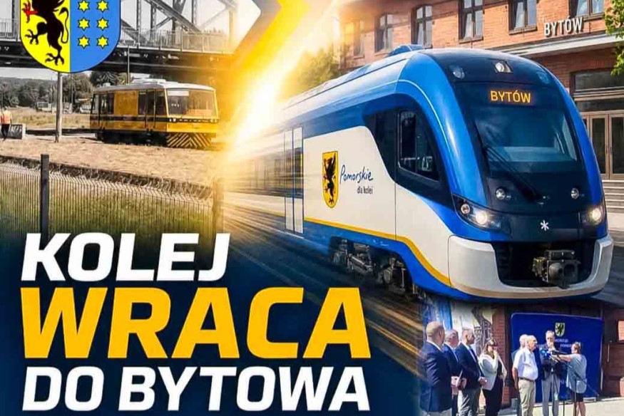 Bytów: Pociągi wrócą za półtora roku