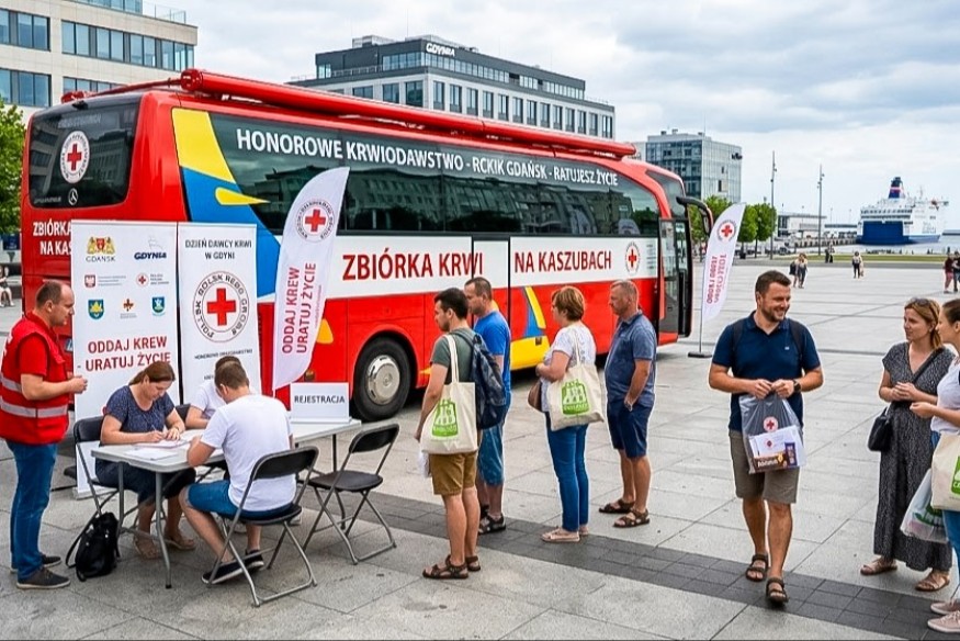 Mobilizacja krwiodawców na Kaszubach. Sprawdź, gdzie oddać krew!