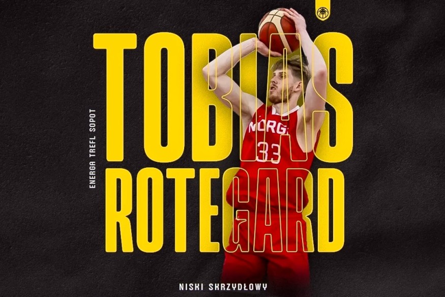 Energia Trefl Sopot wzmacnia skład. Dołącza Tobias Rotegard