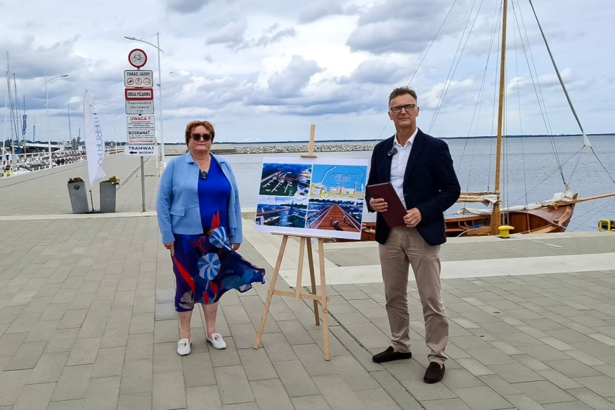 Puck: 104 nowe miejsca postojowe w marinie za ponad 13 mln zł