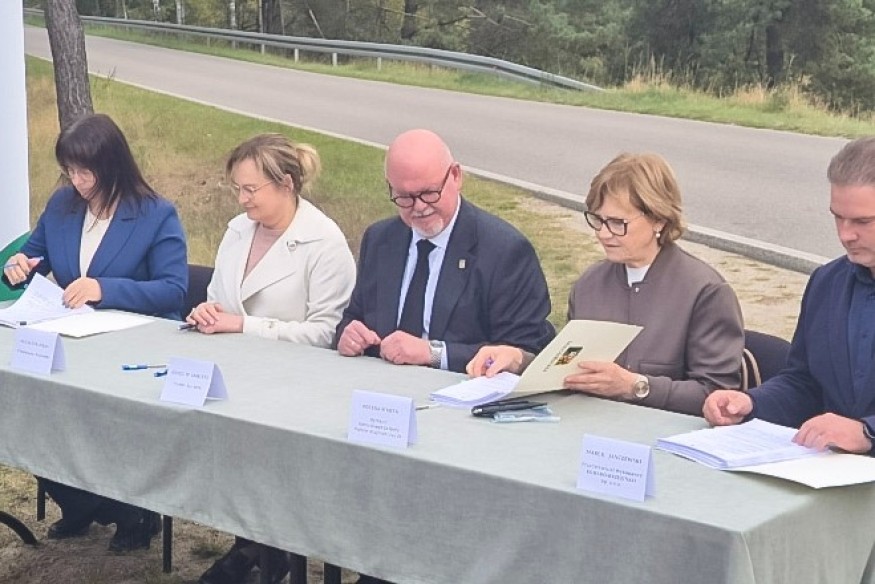 Powstanie nowa trasa pieszo-rowerowa z Kościerzyny do Wdzydz