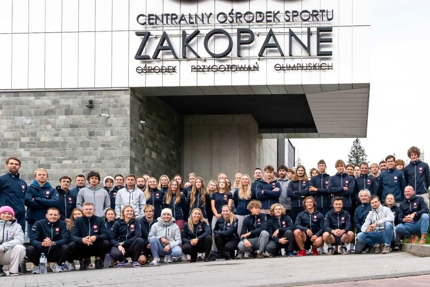 Kadra narodowa żeglarzy trenuje w Zakopanem